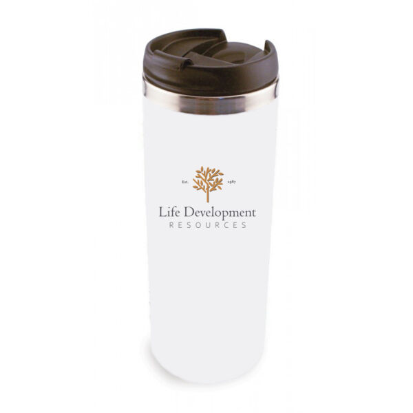 14 oz. Stainless Steel Tumbler - Sublimated Logo Thumbnail