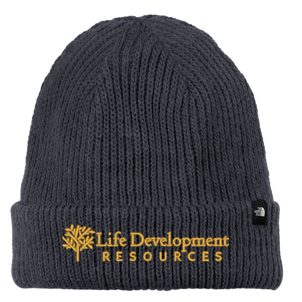 The North Face® Circular Rib Beanie - Embroidered Logo Thumbnail