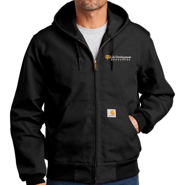 Carhartt ® Tall Thermal-Lined Duck Active Jacket - Embroidered Logo Thumbnail