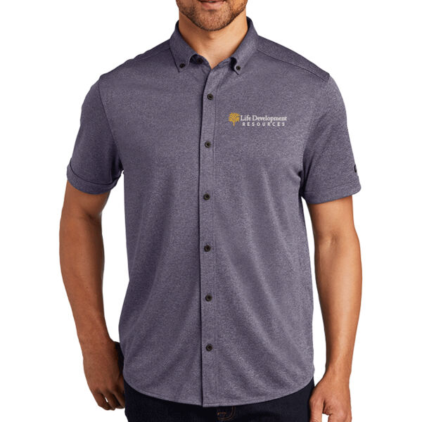 OGIO® Gravitate Full-Button Polo - Embroidered Logo Thumbnail
