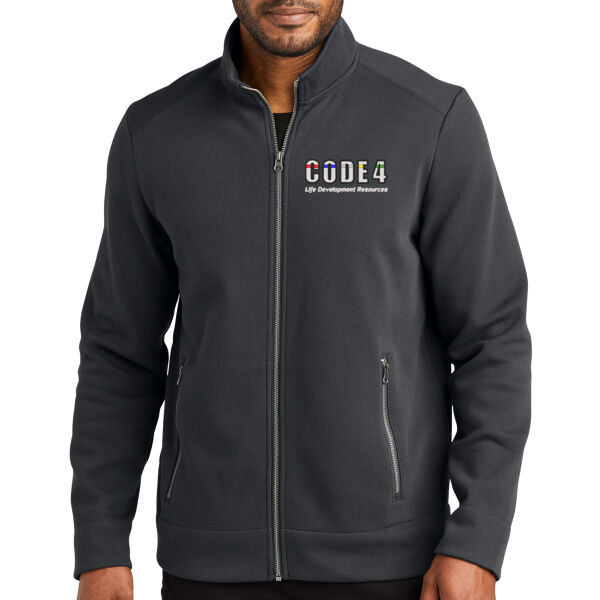 Port Authority® Network Fleece Jacket - Embroidered Logo Thumbnail
