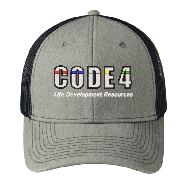 Port Authority® Snapback Trucker Cap - Embroidered Logo Thumbnail