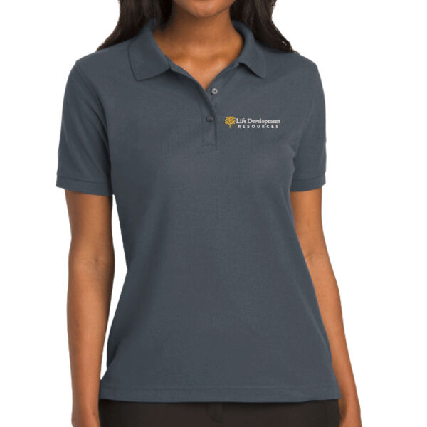 Port Authority Ladies Silk Touch Polo - Embroidered Logo Thumbnail