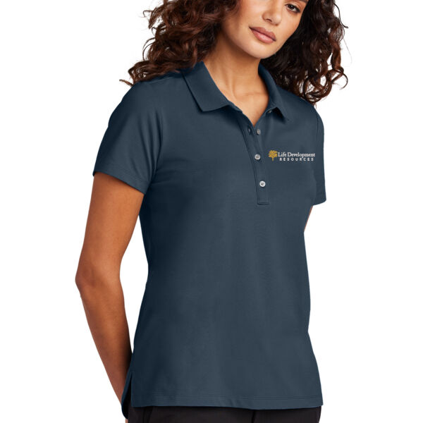 Mercer+Mettle Womens Stretch Pique Polo - Embroidered Logo Thumbnail