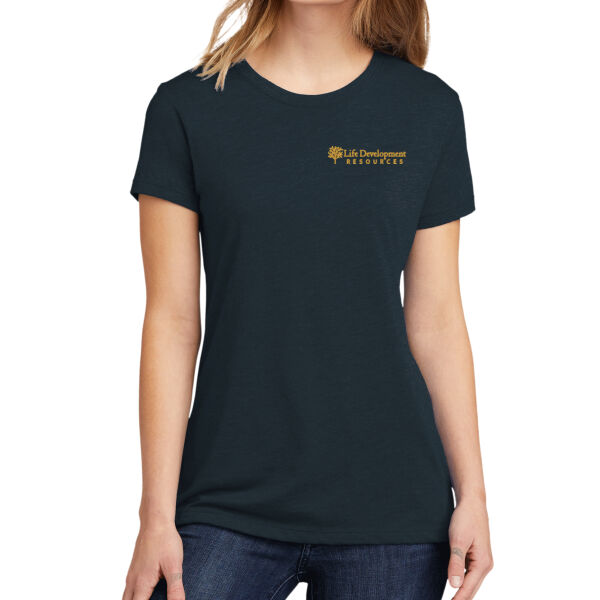 Next Level Apparel Womens CVC Tee - Embroidered Logo Thumbnail