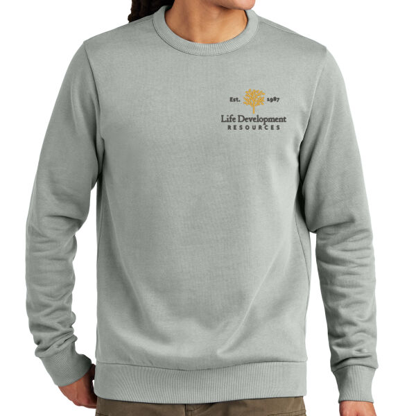 District Wash Fleece Crew - Embroidered Logos Thumbnail