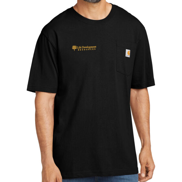 Carhartt Tall Workwear Pocket Short Sleeve T-Shirt - Embroidered Logo Thumbnail