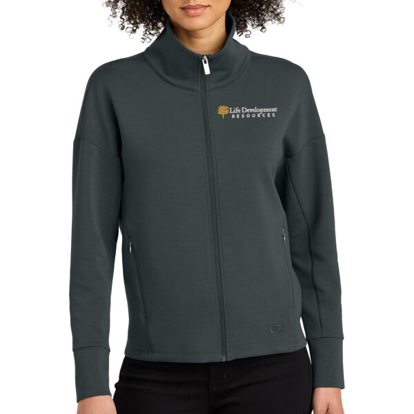 OGIO Womens Transcend Full Zip - Embroidered Logo Thumbnail