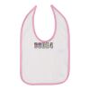 Infant Contrast Trim Premium Jersey Bib Thumbnail